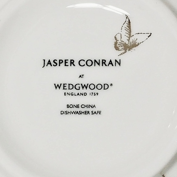 NEW Wedgwood Jasper Conran Chinoiserie Platinum Baroque Square Plate & Bowl Set - Picture 10 of 16